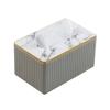 Vertical Pattern Napkin Holder European Style Paper Storage Container  Living Room Decoration
