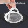 Multi-purpose Disposable Floor Drain Cover: Shower Hair Clog Prevention & Kitchen Filter Sticker