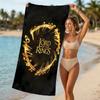Beach Towel with The Hobbit Pattern - soft,absorbent,machine washable Lightweight&Modern,swimming,Travel Essentials