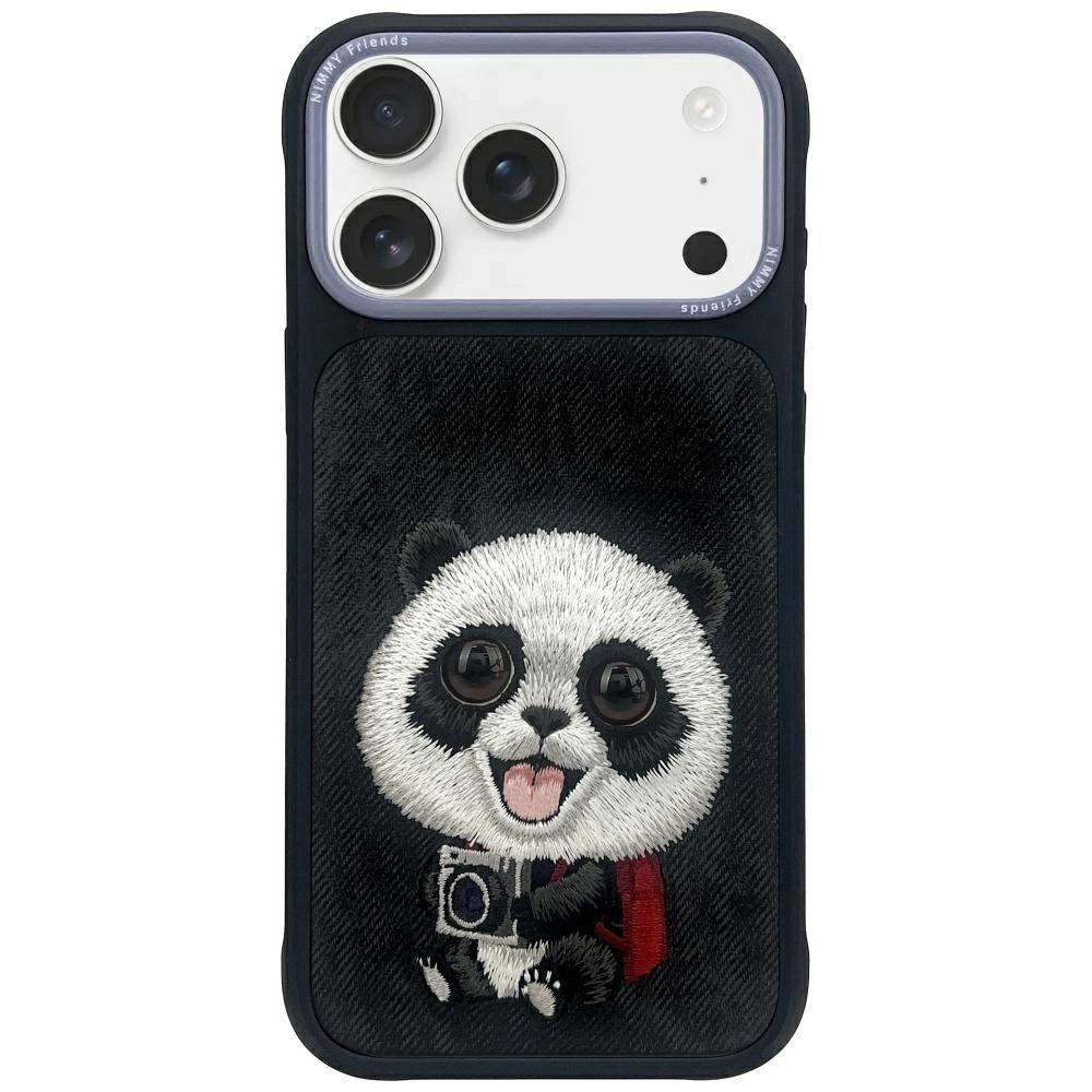 Etui Nimmy Big Eyed Pet 2.0 Panda Do Iphone 17 Pro Max - Czarne