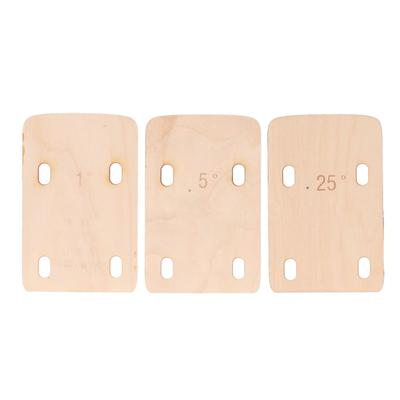 3 ks Klín pod krk kytary Javorové dřevo 0,25 0,5 1 stupeň Nástroj pro desku krku elektrické akustické kytary