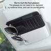 Car sun visor storage bag car glasses clip car interior supplies 12.5*15CM car business card holder bill holder