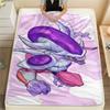 Dragon Ball Frieza Flannel Blanket Trendy Print Perfect For Sofa Bedroom Chair Bed Picnic Travel -HE9
