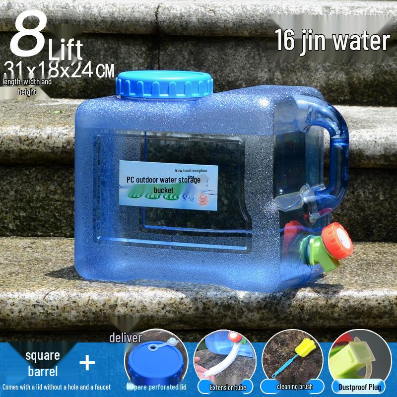 Large Capacity Outdoor Car Water Storage Tank for Drinking and Household Use