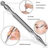 Facial Eye Massage Stick Acupuncture Pen Stainless Steel Magnetic Therapy Massage Trigger Point Massage Pen Facial Reflexology T
