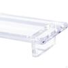 Bathroom Counter Tray Pedestal Stand Acrylic Rectangle for Toiletries, Small Potted Plants,