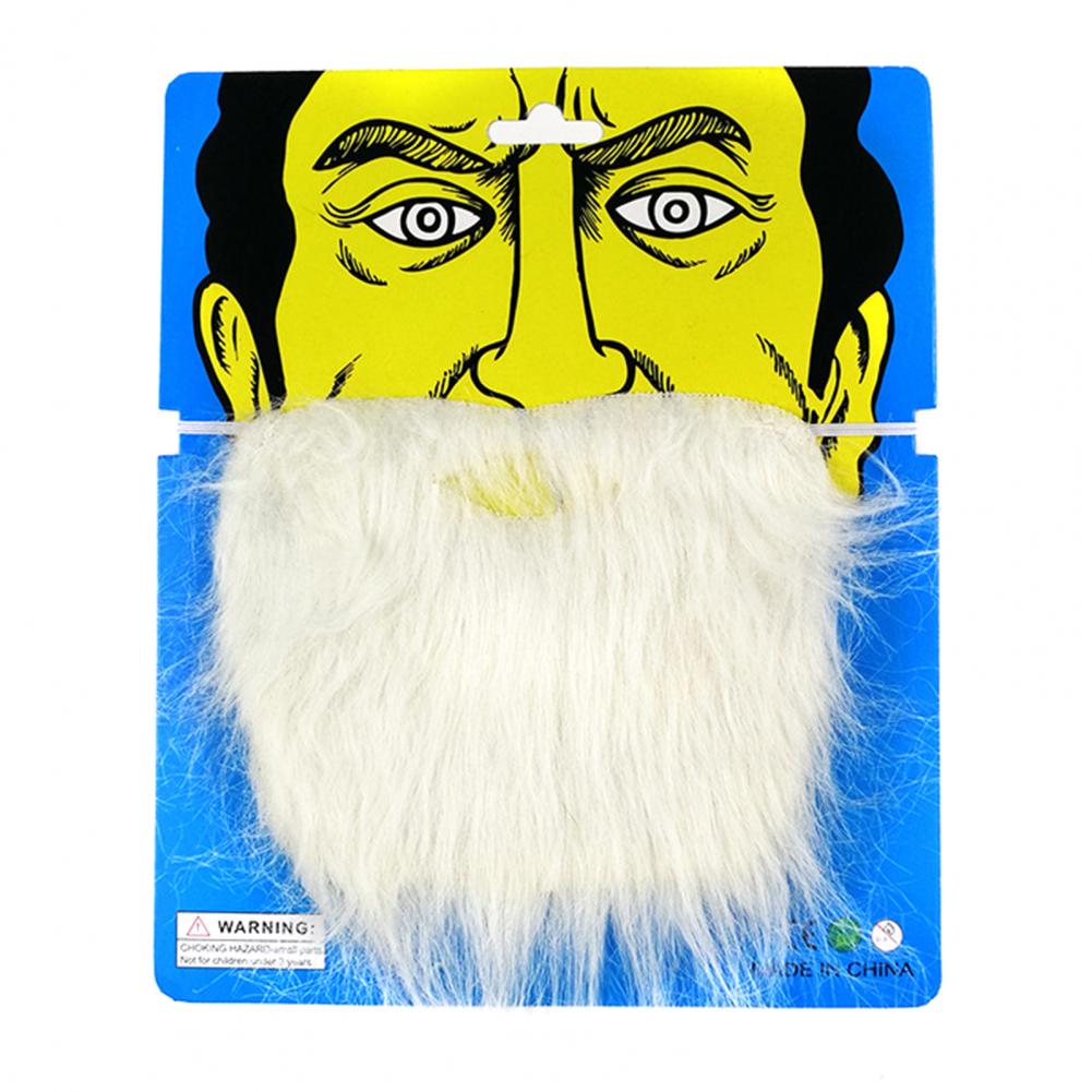 Lustiger falscher Schnurrbart Wiederverwendbar Dekorieren Neuheit Cosplay Falscher Bart Fotokabinen-Requisiten Kostümparty Bärte Schnurrhaar