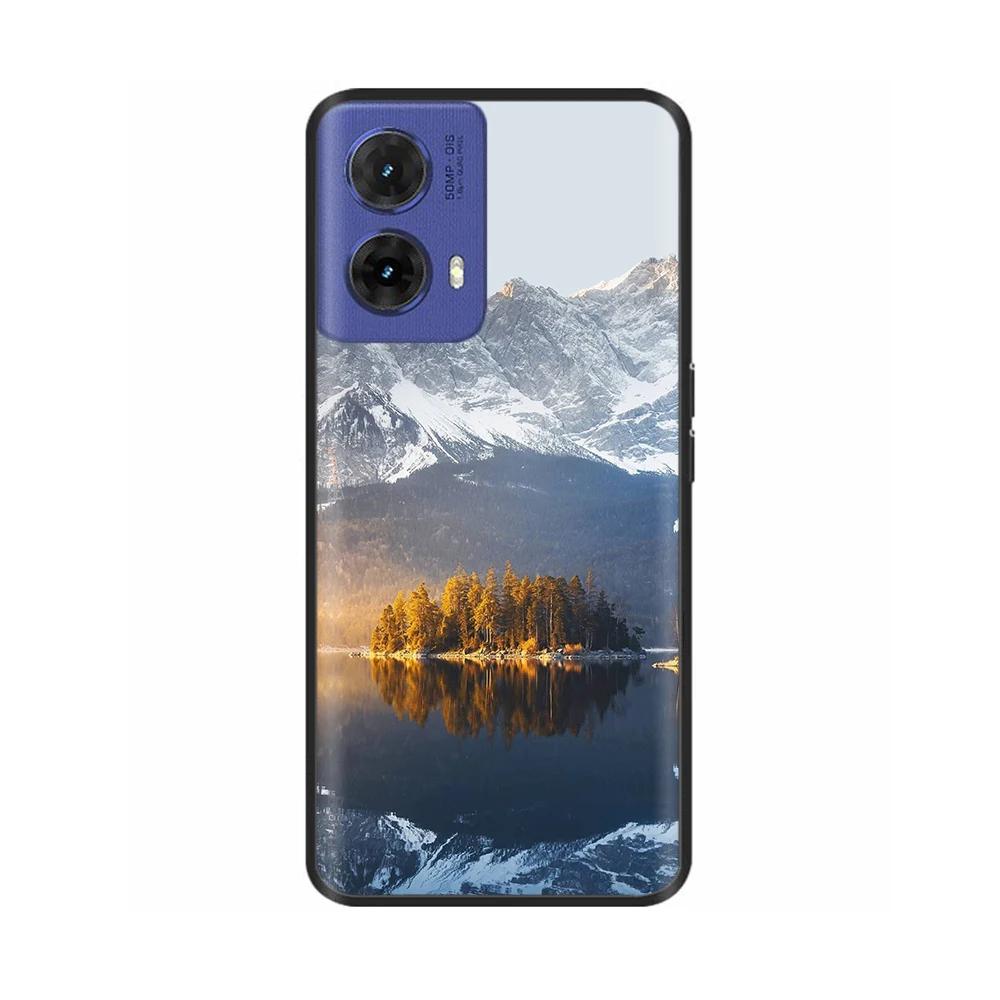 For Motorola Moto G85 Case Butterfly Soft Matte Silicone Back Cover For Moto G85 5G Cases MOTOG85 G 85 5G Funda Full Phone Coque