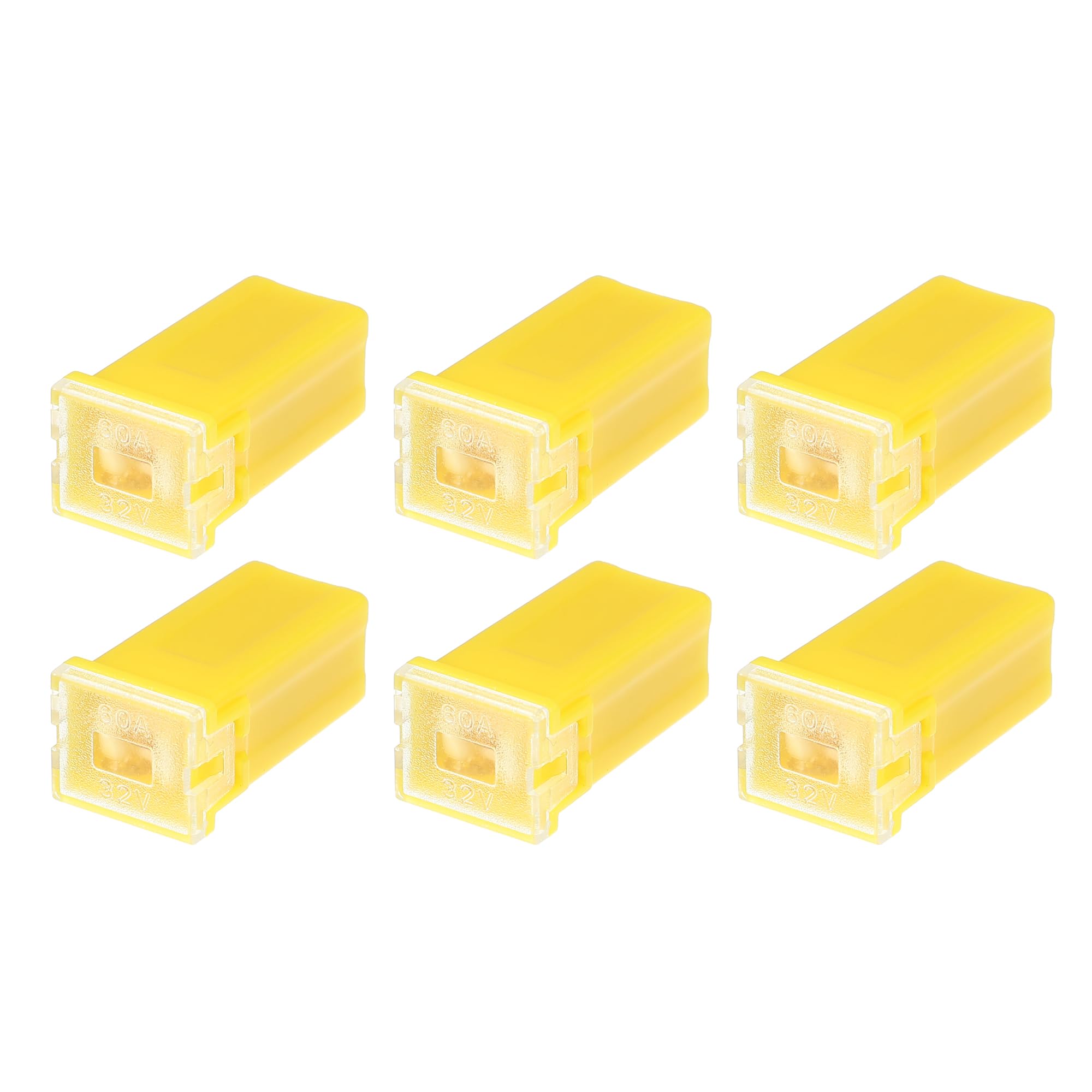 

A ABSOPRO Standard Box Fuse 20A Universal Pickup Truck Car SUV Heavy Duty Plastic Metal 6pcs 60A 60A синий