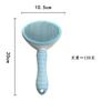 10-piece Cat and Dog Brush Beauty Set, Self-cleaning Rake Brush, Nail Clipper, Flea Comb, Bath Brush, Finger Cots