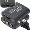 Bildkonverter Adapter von HDMI auf AV RCA Cinch Adapter NTSC PAL