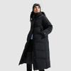 Li-Ning Hot Pot Down Jacket Series Water-Resistant Comfortable Loose Cold-Resistant Warm Casual Solid Color Long Down Coat Women outerwear AYMU242-2