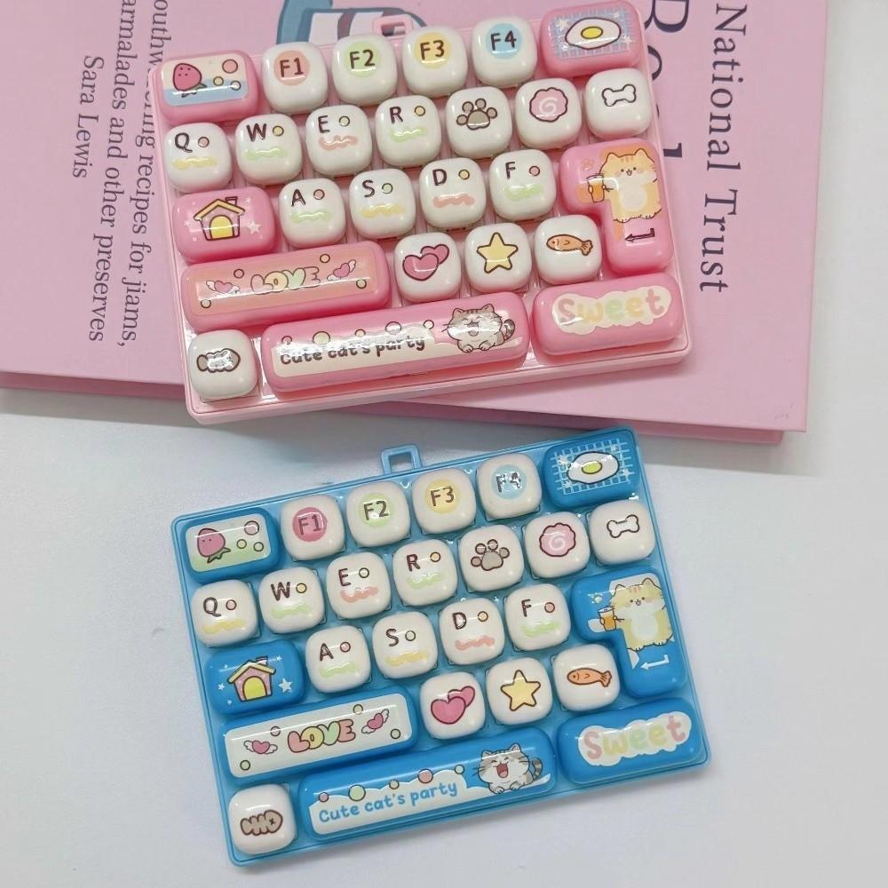 Creative Design Mechanical Keyboard Keychain Mini Keyboard Mechanical Keyboard Toy Small Gift