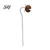 Durable Outdoor Garden Art Metal Carnivorous Plant Stake, Large Venus Flytrap Sculpture, Flower Bed Decor Decorative Yard for Beds, Patios,