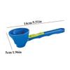 Sliding Spoon Long Handle Measuring Spoon Funnel Precise Measuring Bottle Spoon Small Tool Anti Spray Powder Spoon Plastic