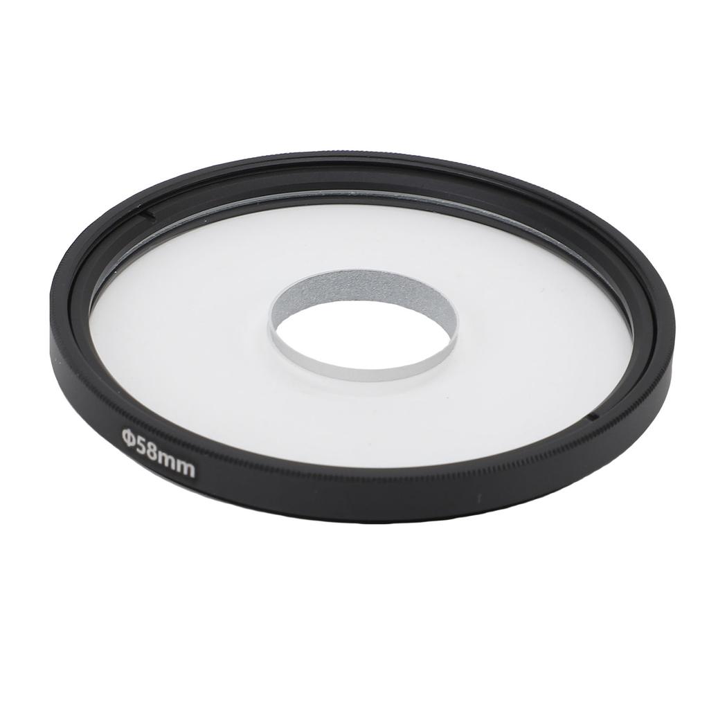 58mm Center Exposure Edge Blur Filter Optical Glass Multi Layer Coating Closeup Portrait Special Effect Camera Filter