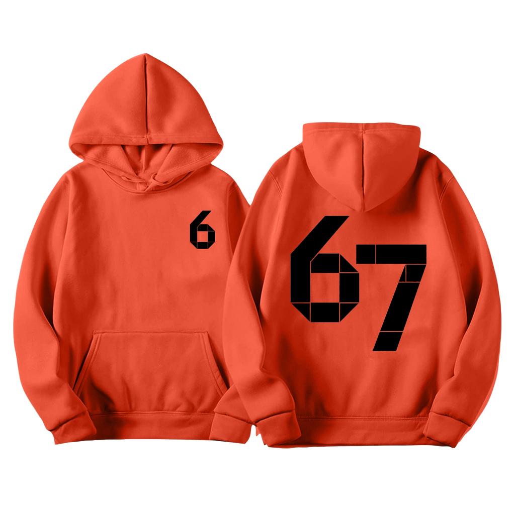 Herren Bedrucktes Kapuzen-Langarm-Sweatshirt für lässigen Sportkomfort