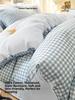  Person Disposable Bed Linens Four-Piece Set Hotel Travel Dirt Resistant Tee-Piece Set One-Time Use Quilt Cover Pillowcase