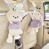 Cute Cartoon Car Hanging Tissue Box - Creative High-End Interior Paper Dispenser