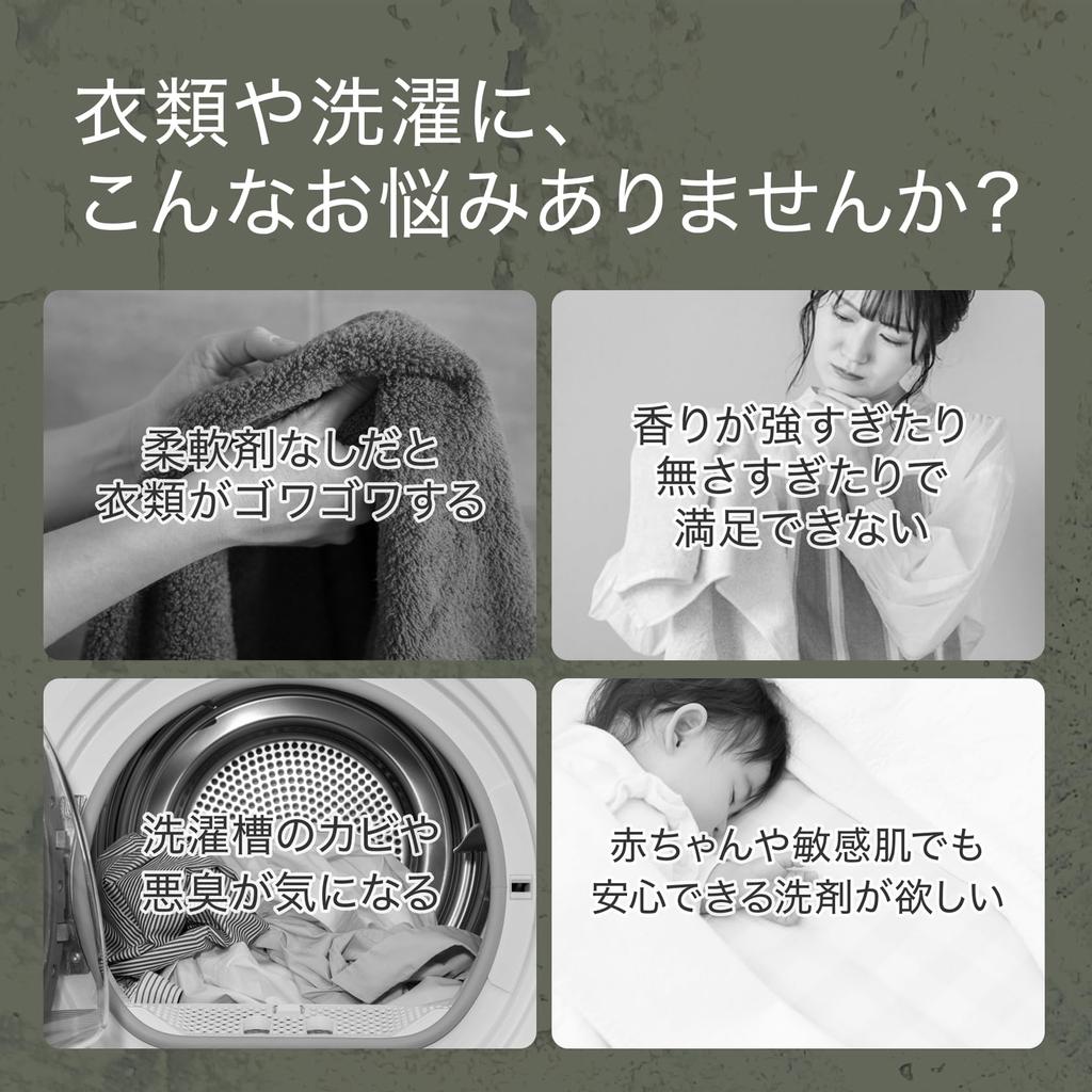 LA LESSIVE AU BAMBOU Organic Forest Laundry Soap, 500ml, Naturally Derived, Additive-Free Liquid Soap for Delicates, Bamboo Charcoal, Made in Japan