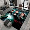 3D Printed Harry Potter Classic Fantasy Adventure Movie Theme Rug, Bedroom Living Room Play Mat