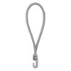 Elastisches Seil mit Haken PVC 0,4x18cm Grau Zur Gepäckbefestigung