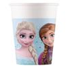 8 CARDBOARD CUPS FROZEN IDYLLIC WONDER 25CL Blue, Turquoise, Sky, Navy