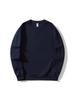 Autumn/Winter Round Neck Solid Color Loose Fit Drop Shoulder Hoodie