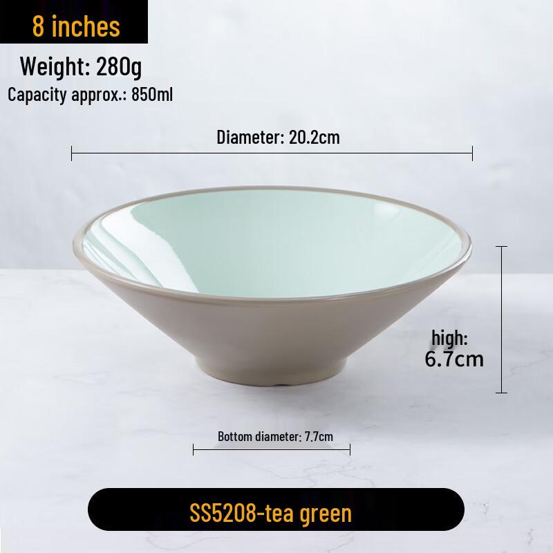 Chinese Style Melamine Conical Noodle Bowl