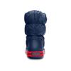 Crocs Winter Puff 14cm Boots, Kids', Navy/Red,
