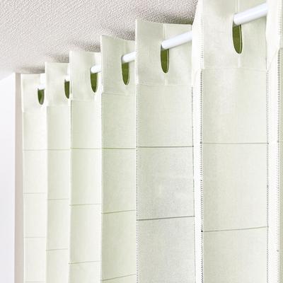 Room Divider Plain Accordion Solid Room Privacy Made In Available In and Green X Curtain, Curtain, 140x250cm, Heat-Blocking, Insulating, Thick,