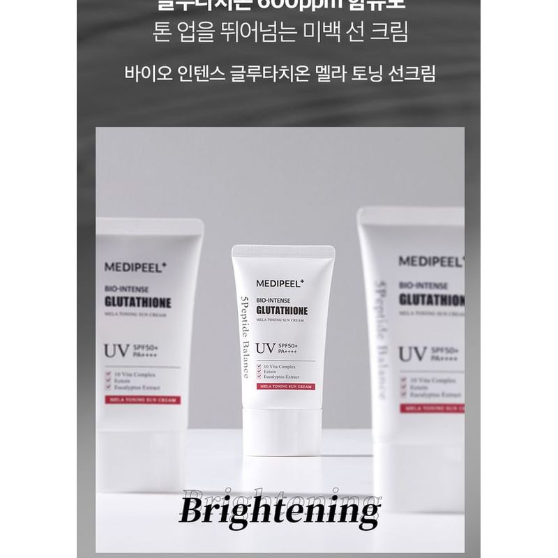 MEDIPEEL - Bio-intensive Glutathione Mela Toning Sonnencreme