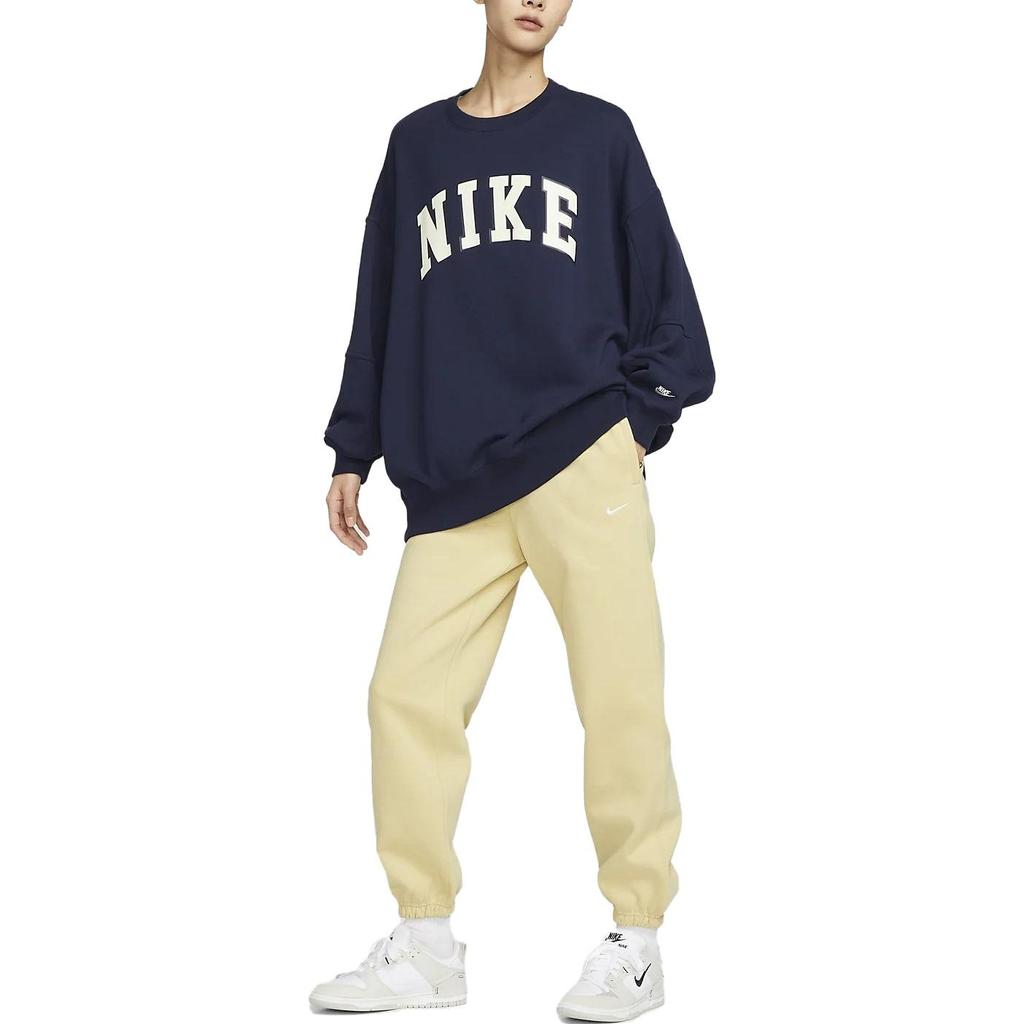 Nike Knitted Sweatpants Women's Team Gold Moderate Cuffed Pants DA0334-783