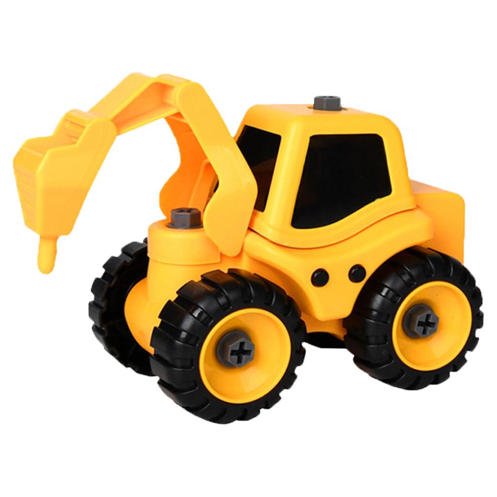 Children Detachable ABS Truck Toy DIY Assemble Construction Vehicle Model Boys Birthday Holiday Gift