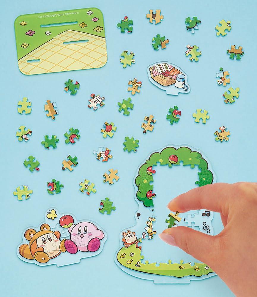 Quebra-cabeça x Acrílico Beverly 39 Peças Terra dos Sonhos Suporte de Acrílico Pop Pupupu Piquenique [Suporte de Quebra-cabeça] Kirby's SP-048