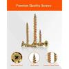 360 PCS M 3.5 Self-Drilling Wood Screws Wood Screw Flooring Nails  Flooring Installation