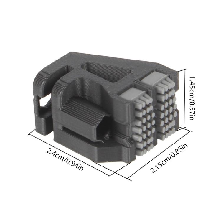Double Brush Nozzle Cleaner Wiper With Heat Resistance For Effective Removal Of Stubborn Residues In 3D Printing