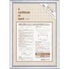 KOKUYO Picture Frame Aluminum Certificate A4 Silver Ka-223C