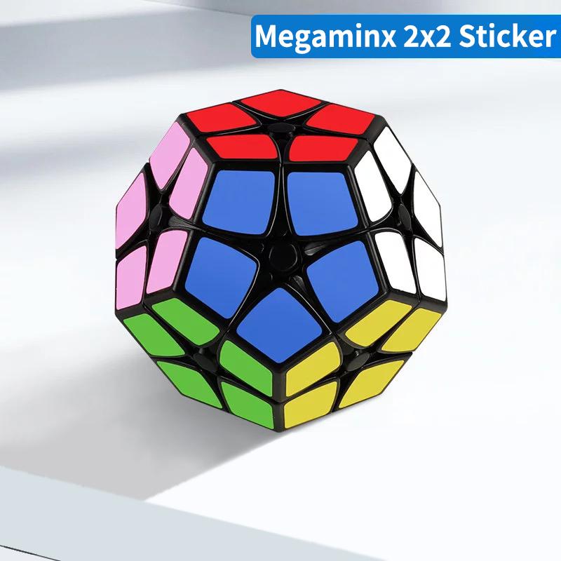 Sengso Speed Cube Megaminx 2x2 3x3 4x4 5x5 6x6 7x7 12stranná kostka Dodecahedron Pro děti Soutěžní kostka Puzzle bez samolepek