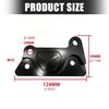 Front Brake Adapter Bracket for 300 mm Floating Disc, Aluminum Caliper Mount With Machined Hole Layout for XMAX300 Motorcycle Replacement Work