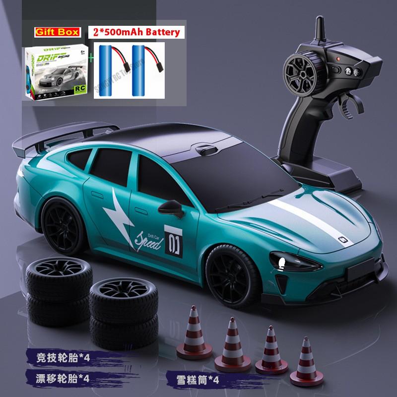 1/24 RC Car 2.4G High Speed Drift 4WD Remote Control Car With Led Light Radio Controlled Racing Model Boy Toy Best Kids Gift