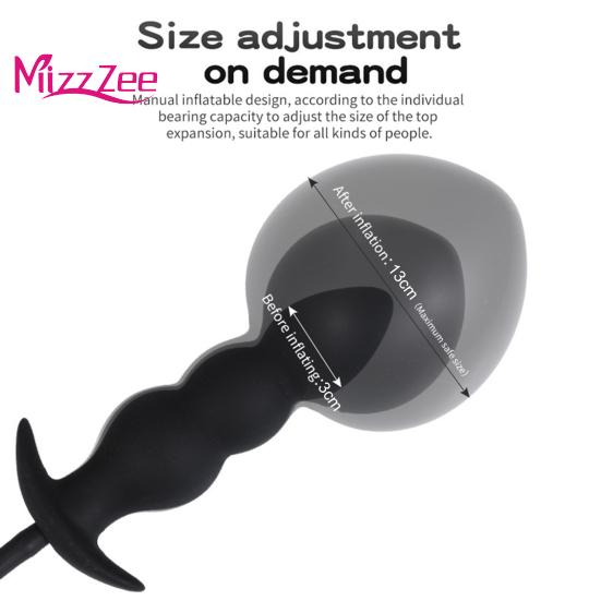 Mizz Zee Anal-to-Clean-Stimulator, verstellbarer, einfacher Expander, detailliertes Anal-Sexspielzeug