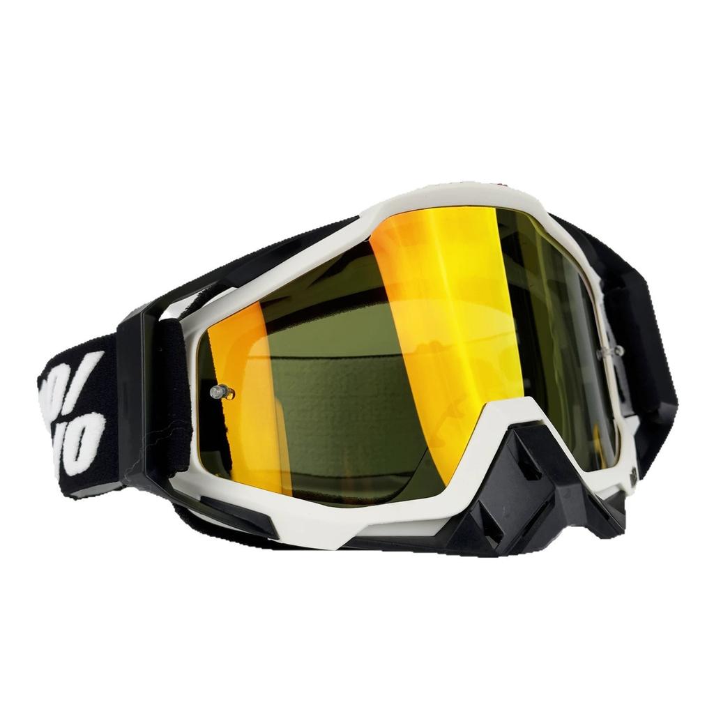 100% Off-Road Goggles Motorcycle Off-Road Goggles Windproof Sand Anti-UV Glasses Outdoor Helmet Accessories