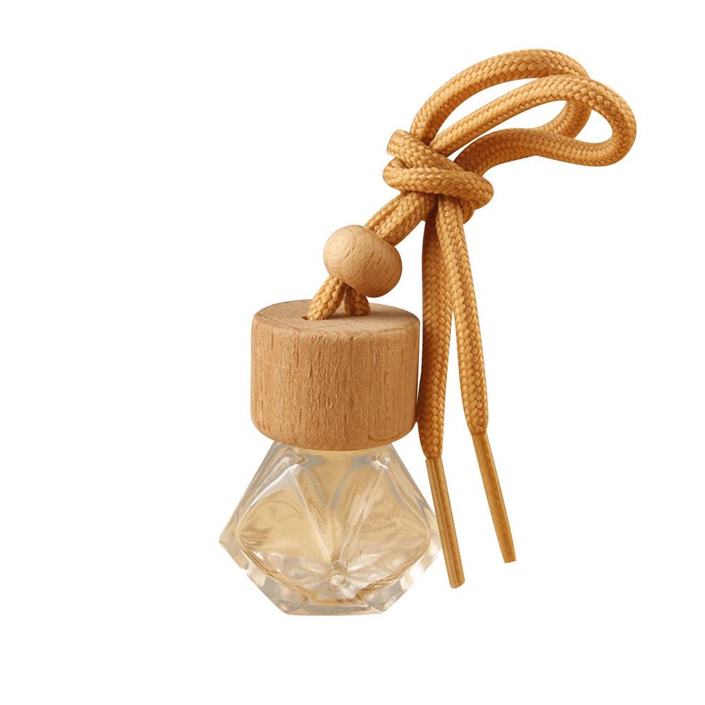 Car Hanging Perfume Bottle Portbale Car Air Freshener Perfume Diffuser Car Perfume Empty Bottle Pendant For Home Decoration
