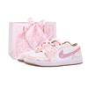 Air Jordan 1 Drippy Sakura Kinomoto Low Top Vintage Basketball Shoes Unisex Pink White DC0774-202(Team889-)