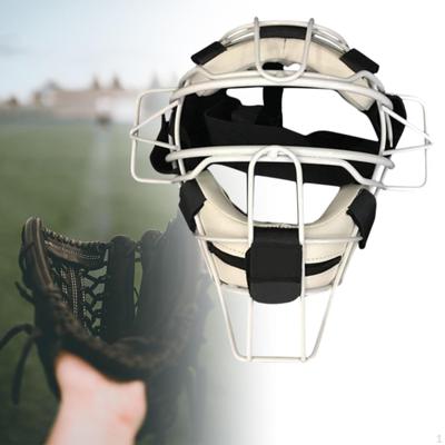 Baseball Catcher helma obličejový chránič pro dospělé Prodyšný profesionální outdoorový sport absorbující nárazy