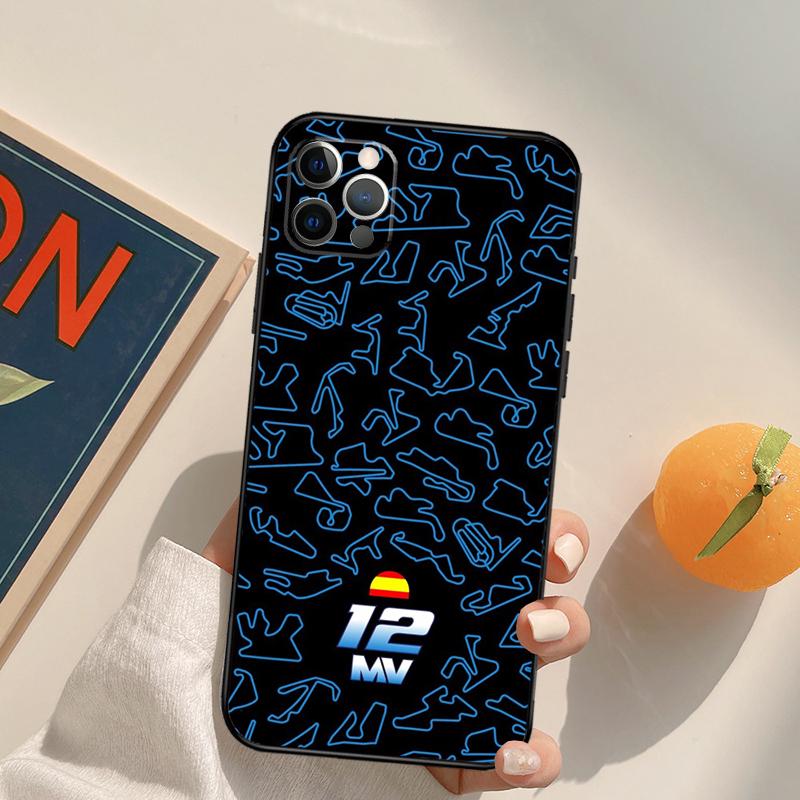 Moto Race Tracks Funda Case For iPhone 16 Pro Max 14 11 12 13 15 Pro Max Mini XR 16e 15 16 Plus Phone Cover