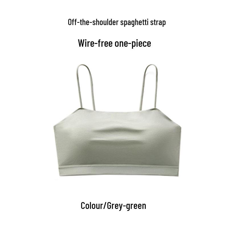 Damen Kleines Camisole Tanktop mit Brustpolstern, Schönes Rückendesign, Integrierte feste Cups Unterwäsche.
