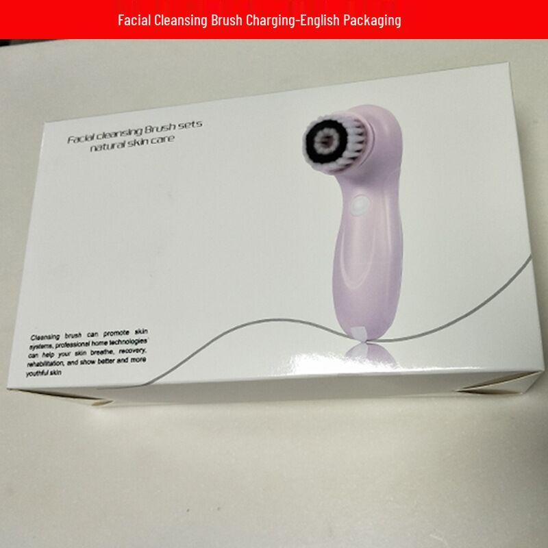 Waterproof Electric Facial Cleansing Brush - Blackhead Removal & Pore Cleanser