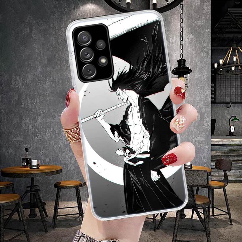 Zaraki Kenpachi Bleach Soft Phone Case For Samsung Galaxy S22 S23 S24 S25 Edge S26 Ultra S20 FE S21 Plus + Fundas Coque Galaxy S